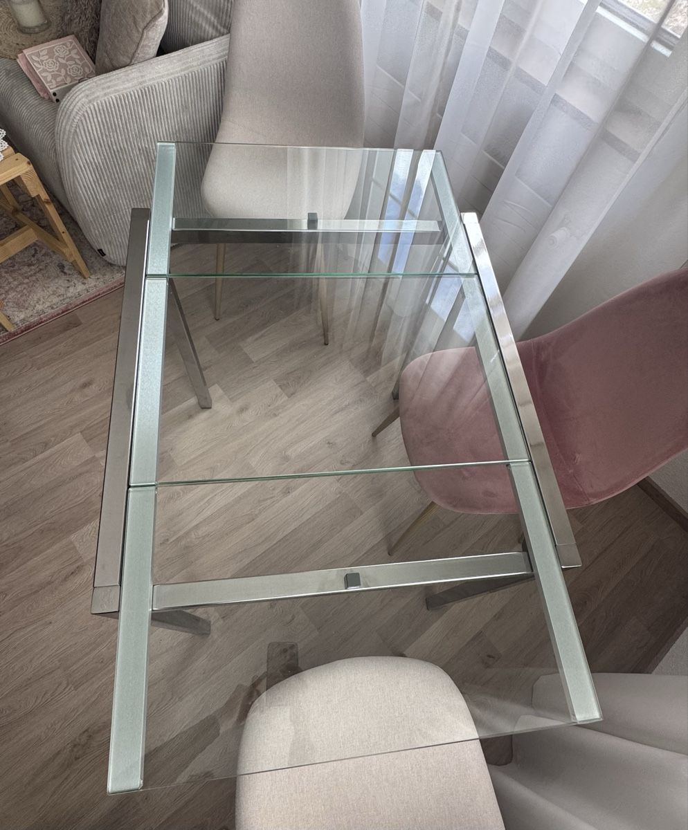 Ikea Tavoli: Ausziebarer Glastisch - Ikea Glivarp – Usato da Villmergen venduto da rah_y568 2