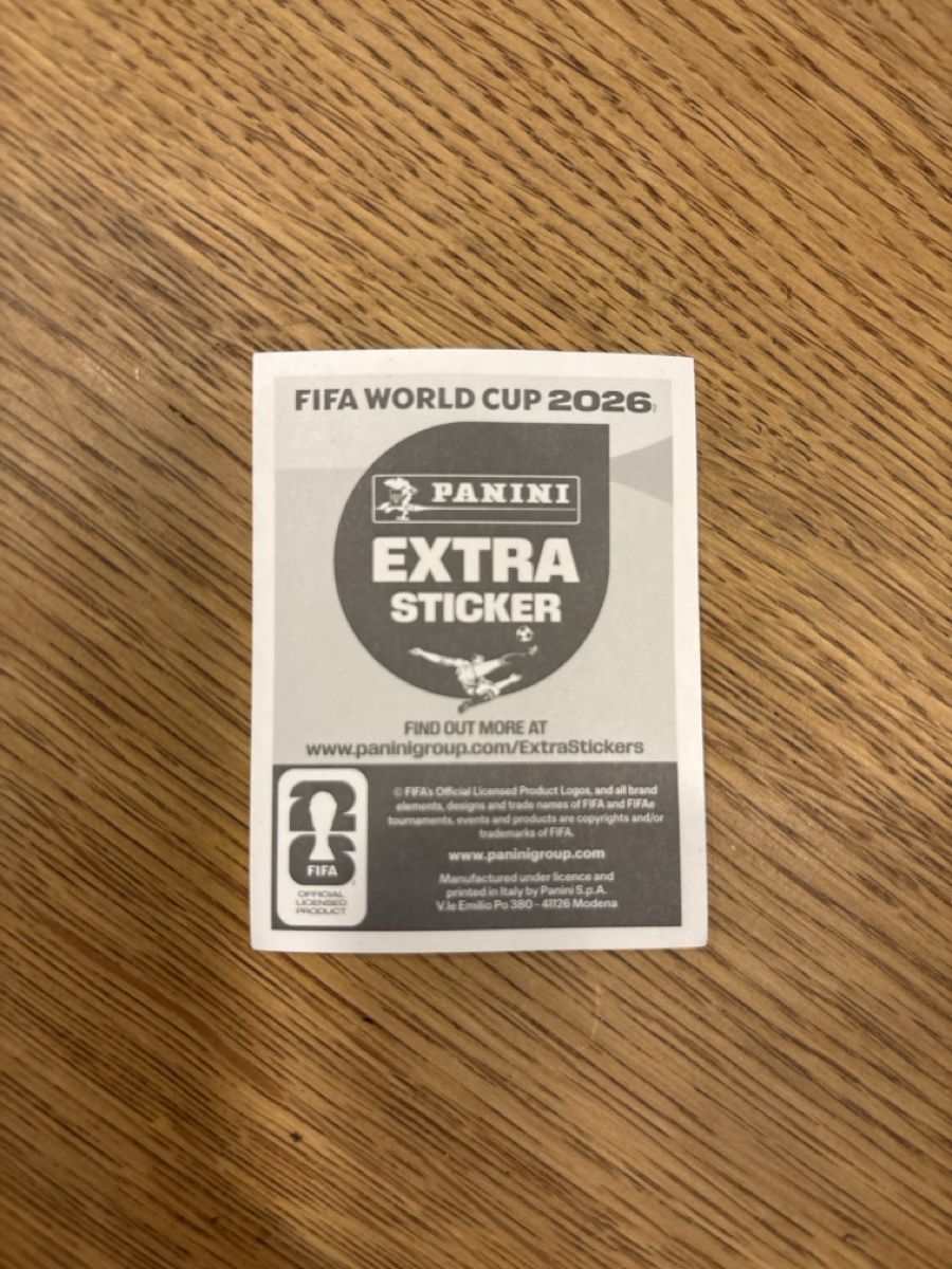 Panini Carte collezionabili: Panini WM 2026 Extra Sticker Achraf Hakimi,  Bronze – Nuovo (secondo la descrizione) da Zürich venduto da Possem 1
