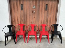 Chaises de Jardin colorées