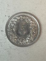 5 Rp. 1968 vz – kurz vor Serienende – schöne Patina