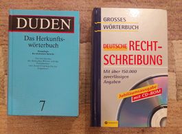 Deutsche Rechtschreibung und Herkunftswörterbuch