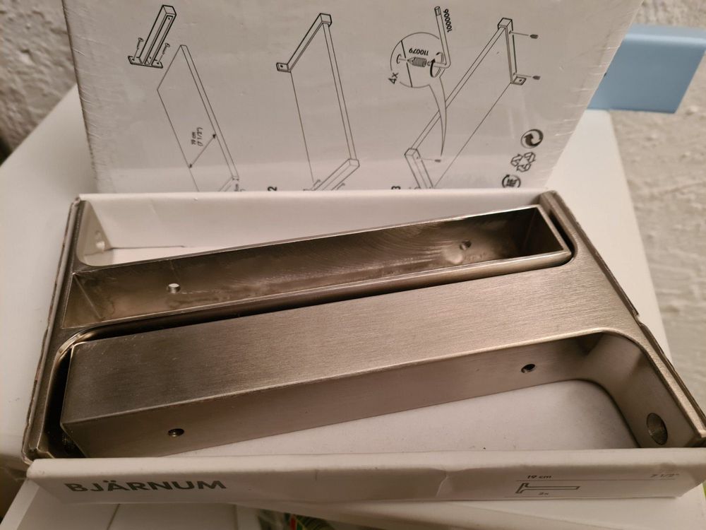 Ikea Regal Wandhalter Edel Chromstahl Kaufen auf Ricardo