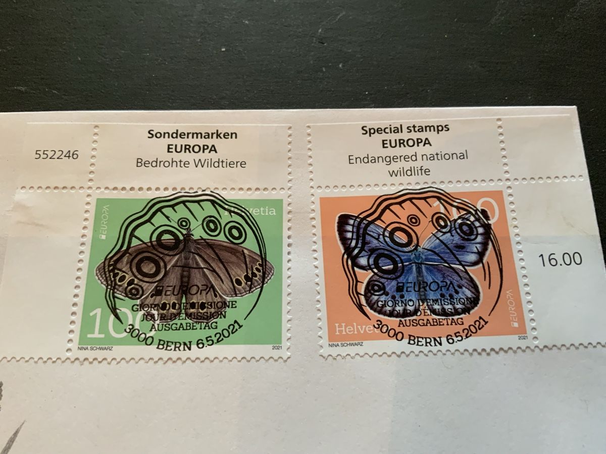 Tutti i francobolli: 2021 EUROPA FDC VOLL EINWANDFREI – Usato da Beinwil am See venduto da Ricri 1