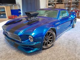 DRIFTER FORD MUSTANG 1/10 AUF ALU CHASSIS