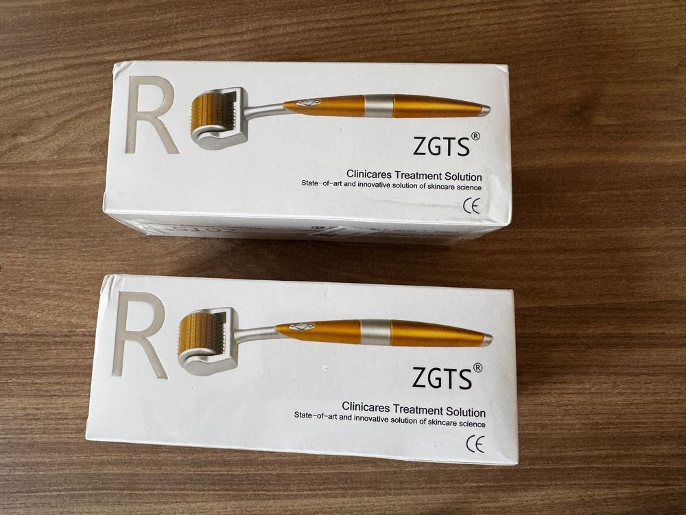 ZGTS Derma Roller- Set 0.30mm & 0.25mm Microneedling - Neu (Neu und ...