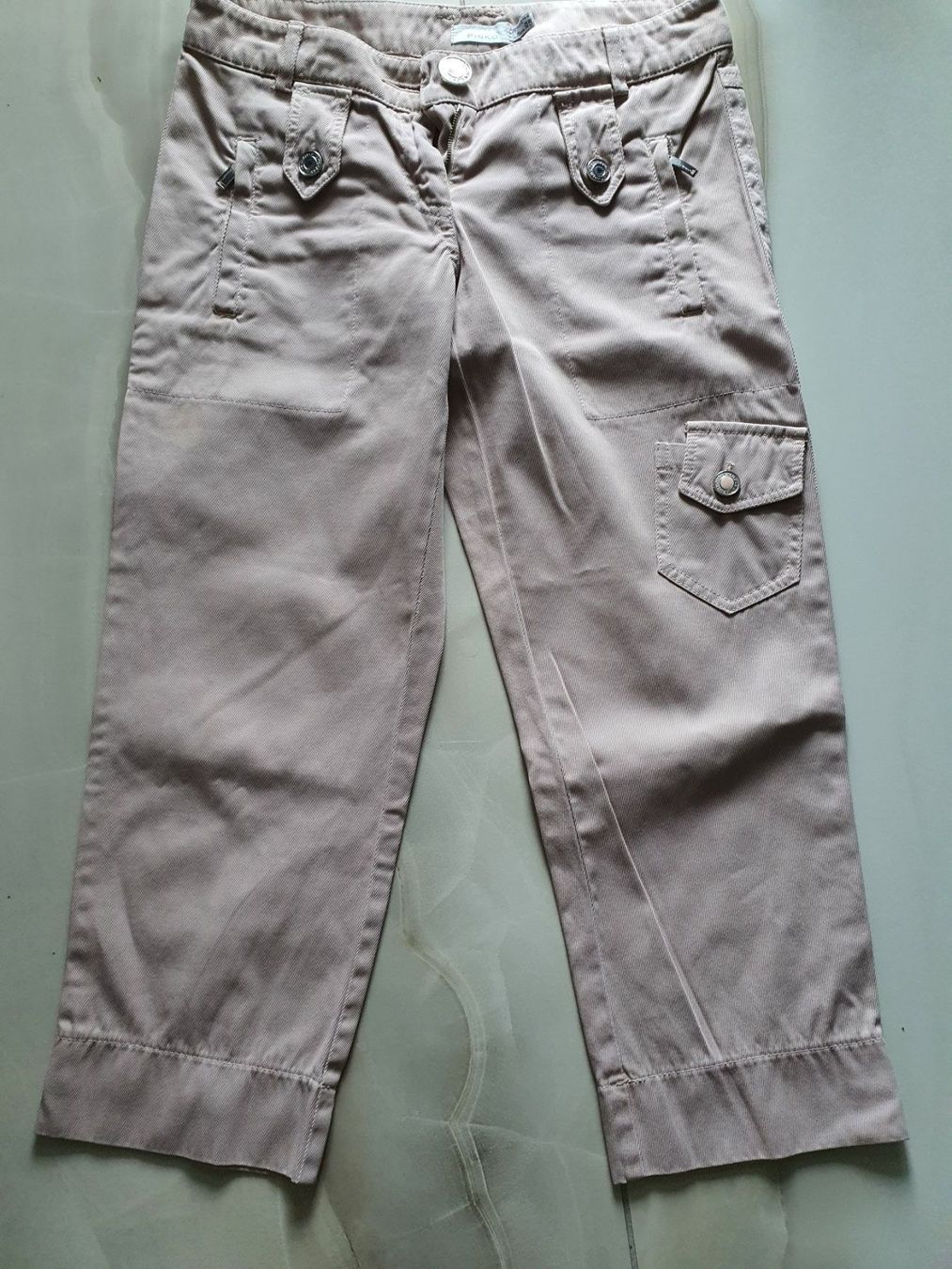 Pinko Pantaloni: Pantalon Pinko beige taille 38 – Usato da CASLANO venduto da Bebesa