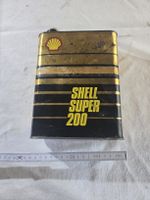 Vintage Shell Super 200 Blechkanne - Rarität für Sammler!