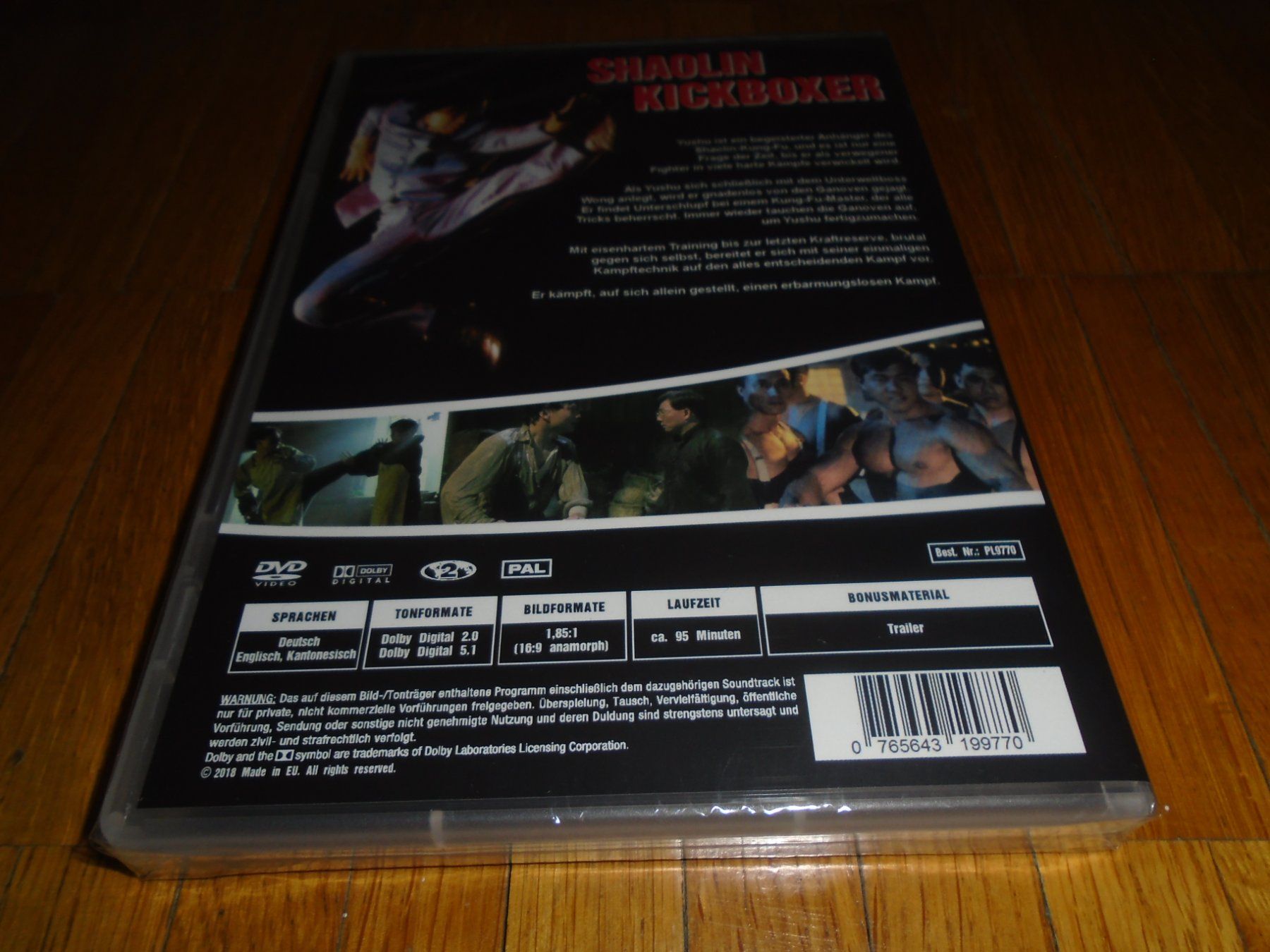 Tutti i DVDs: Shaolin Kickboxer - UNCUT – Nuovo e nell'imballaggio originale da Basel venduto da havsok 1