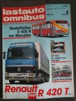 Lastauto Omnibus 6/89 Renault R 420 T VW Taro Neoplan xx