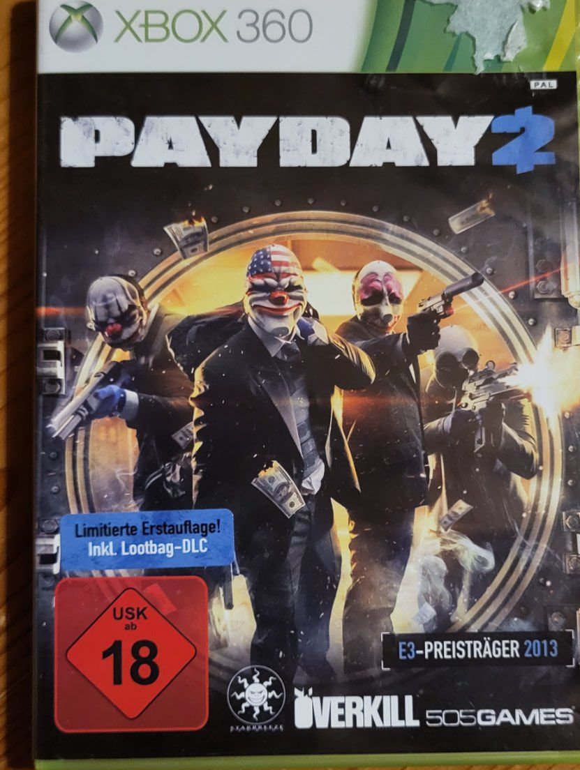 Giochi: Xbox 360 Spiel: Payday 2 - Abholbereit! – Usato da Boppelsen venduto da Firebird79 1