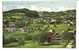 Teufen (AR) Fröhlichsegg - Bad Sonder - 3 D Relief-Ak - 1915