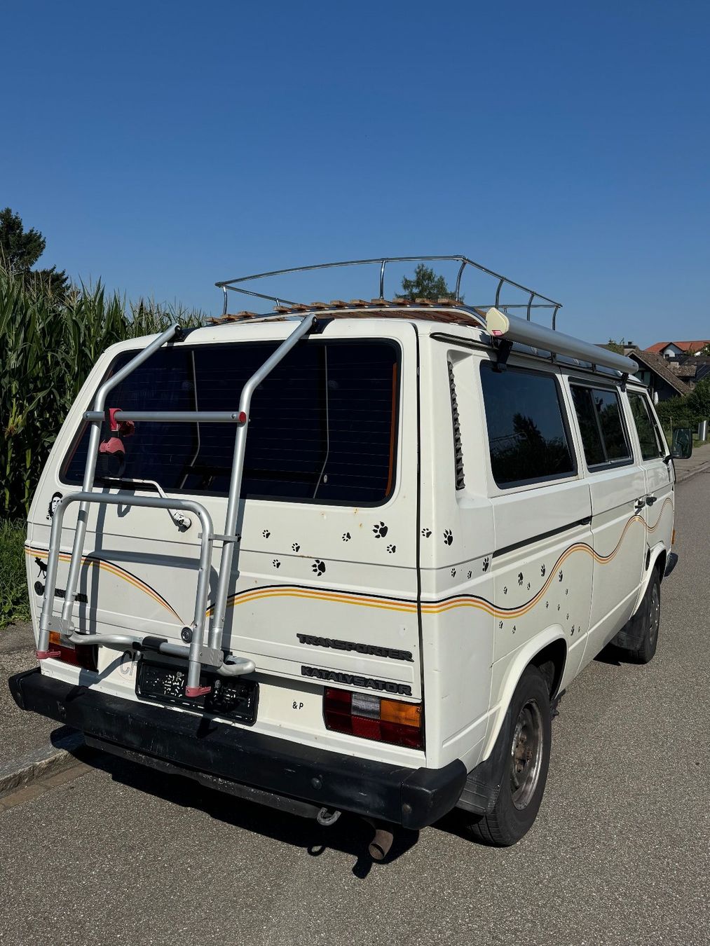 VW Veicoli da campeggio: VW-Bus T3 Typ 2 ausgebaut als Camper – Usato da Affoltern am Albis venduto da heebha 1