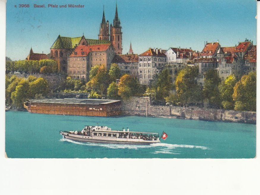 Cartoline postali: Basel 1935 – Usato da Bürglen TG venduto da StampGraf