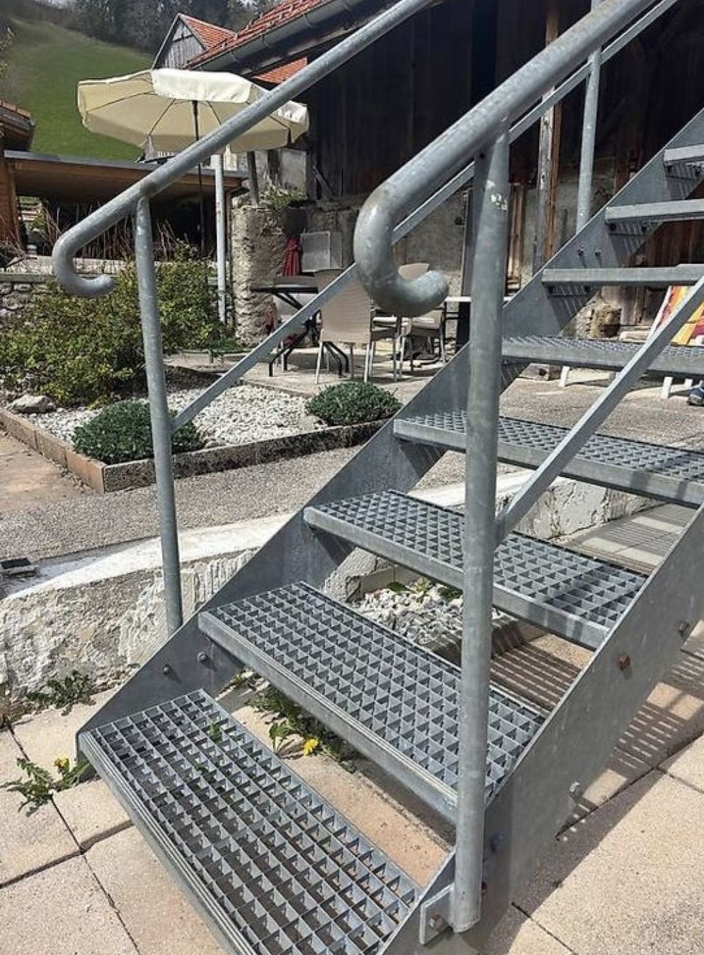 Scale: Treppe mit Podest und Geländer – Usato da Reichenbach i. K. venduto da Wskorpion 2