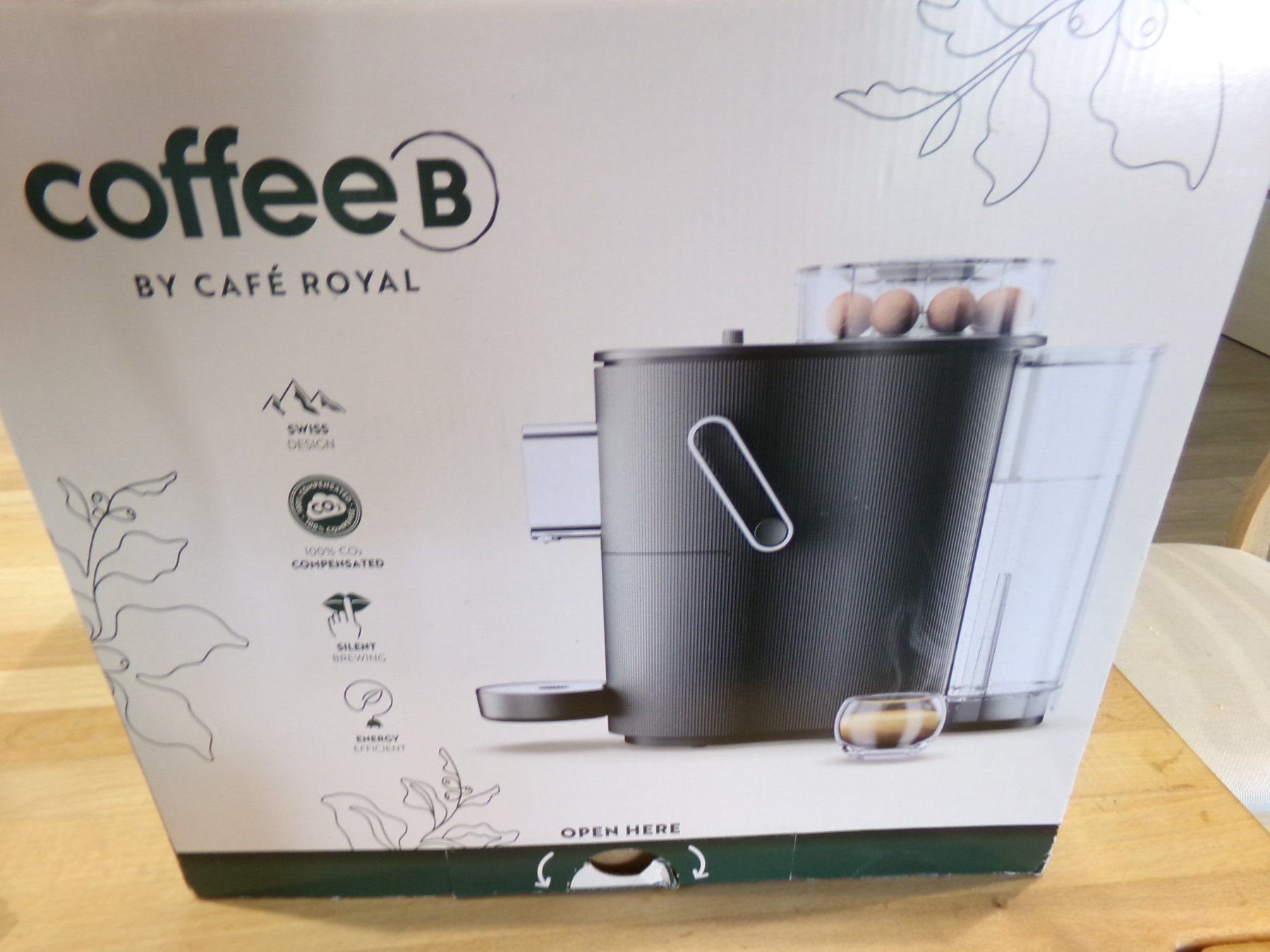 Coffee B Macchine per caffè & Macchine per espresso: Kaffeemaschine Coffee B schwarz – Nuovo (secondo la descrizione) da Hombrechtikon venduto da HaGeKa50 6