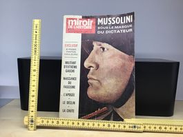 Miroir de L'histoire Mussolini Ausgabe 8/78 Buch