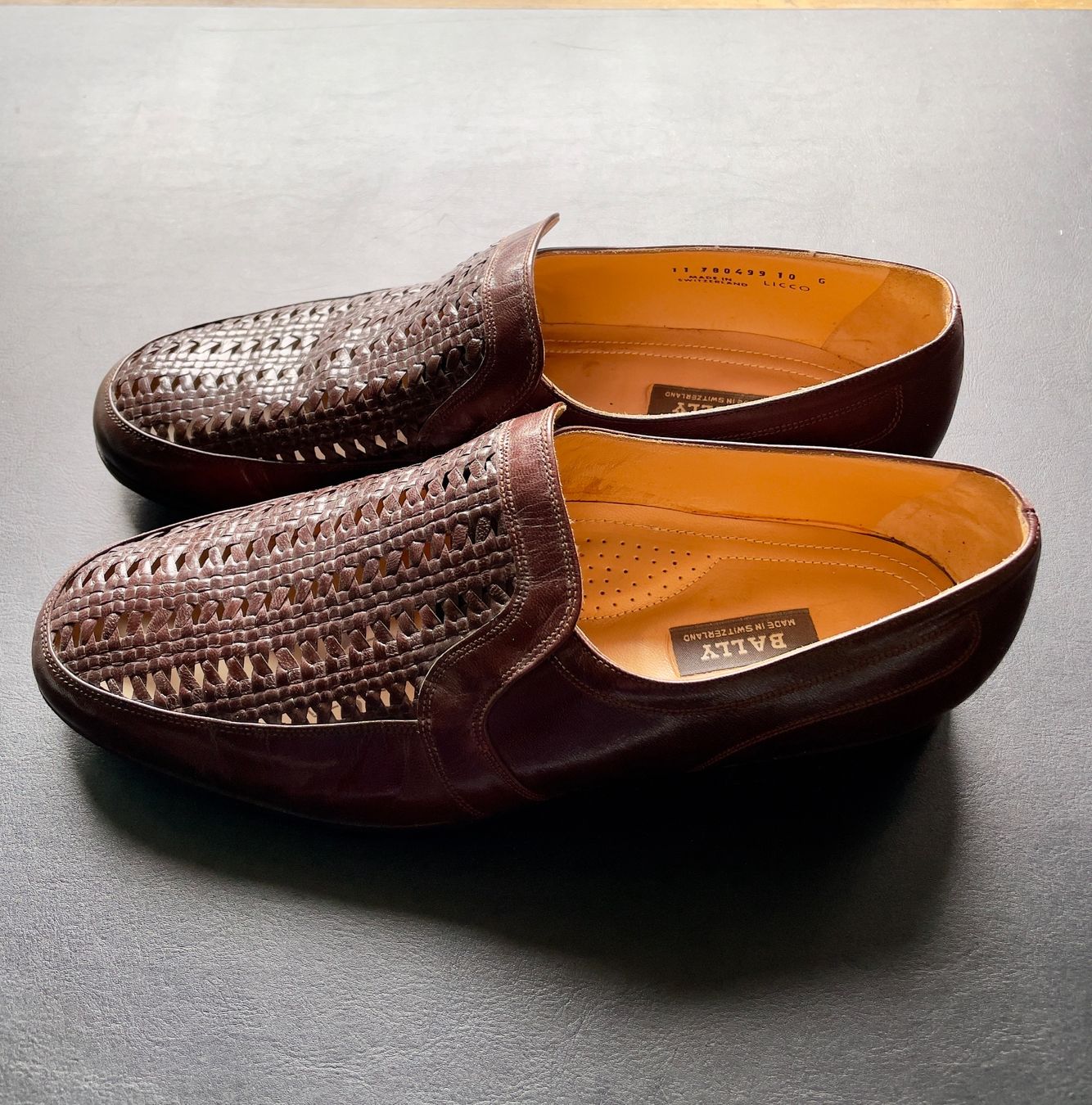 Bally Scarpe da uomo: Bally Herren Woven Moccasins – Usato da Winterthur venduto da ttltc 2