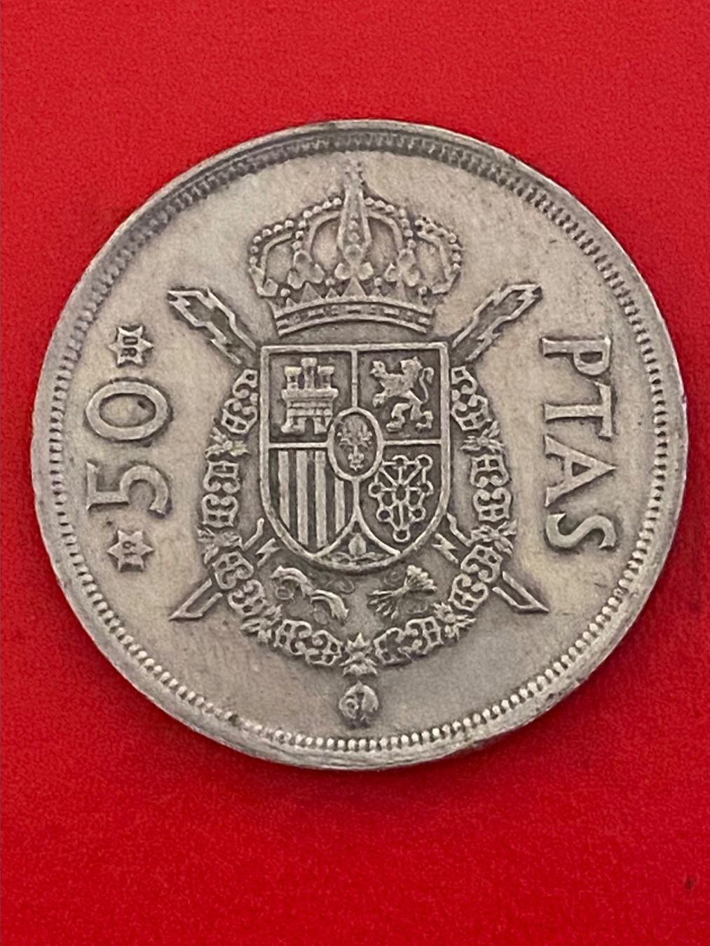 Tutti le monete: Pièce 50 pesetas  - Espagne – Usato da Petit-Lancy venduto da Solcarm
