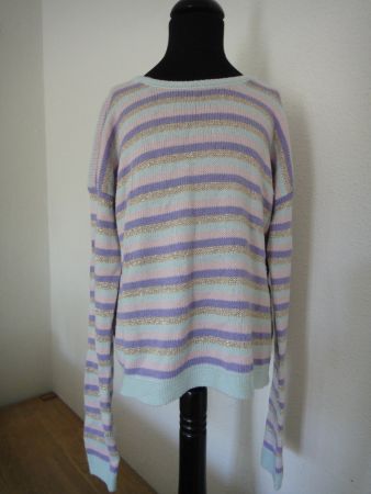 Benetton neuweriger Pullover mit Lurex Fäden Gr. 158 cm 🌸