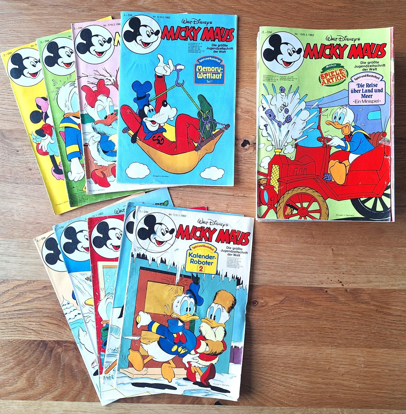 Fumetti: Micky Maus Hefte Jahressammlung 1982 – Usato da Schaffhausen venduto da Hottschili