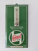 Altes Blechschild Castrol Huile Thermometer plaque tôle