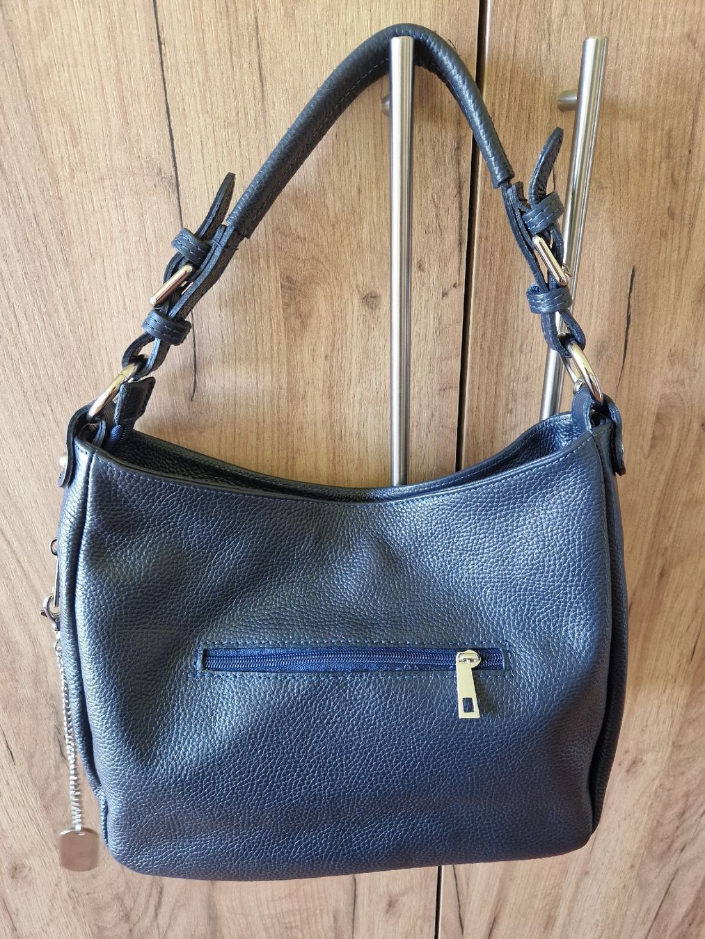 Borse da donna: Anna Morellini Tasche Leder dunkelblau – Usato da Lichtensteig venduto da Cocabana_16 2