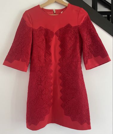 Red dress in a size small no brand