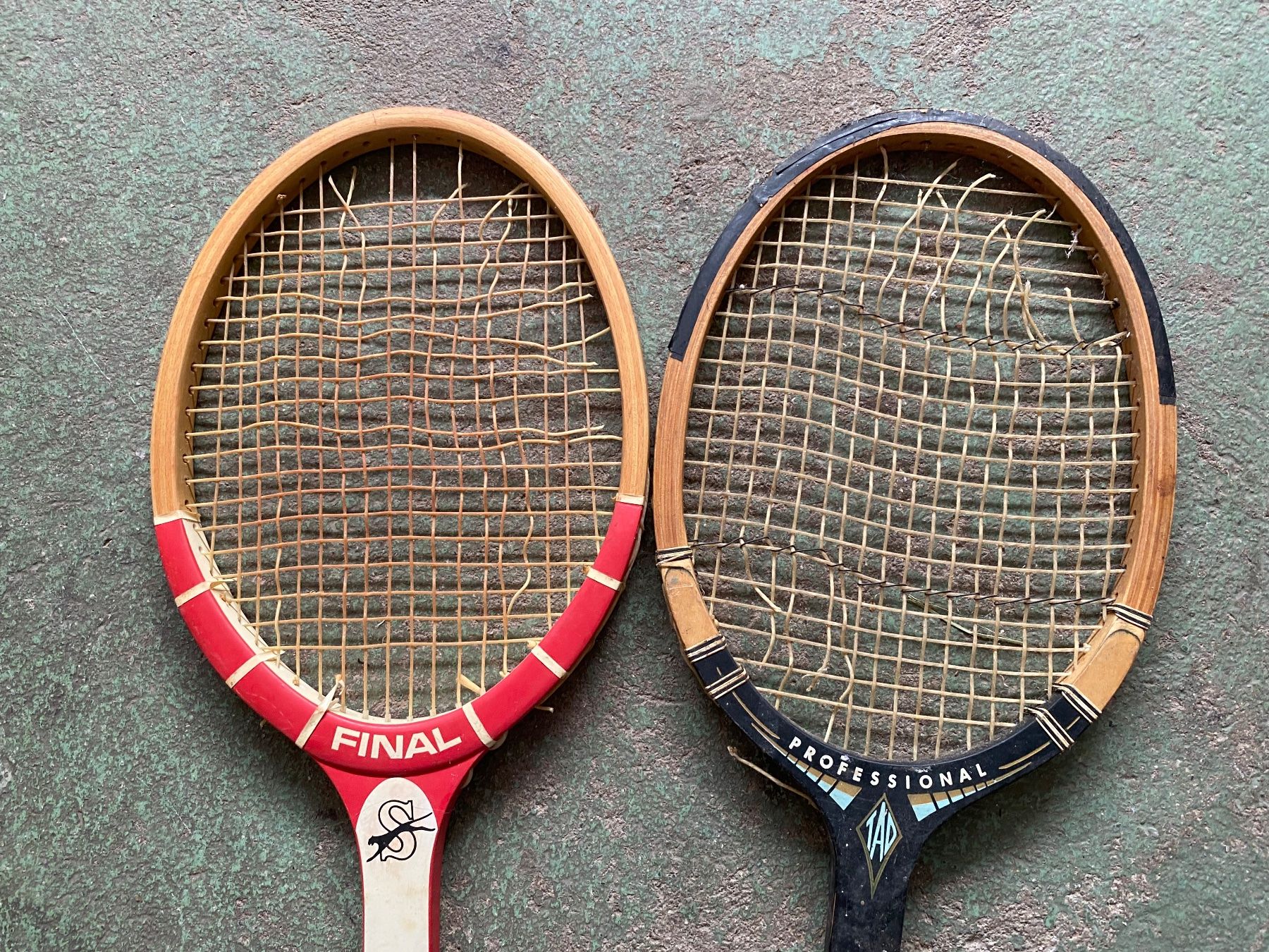 Racchette: Tennisschläger vintage 2 Stück – Difettoso da Wallisellen venduto da skorpion-11 1