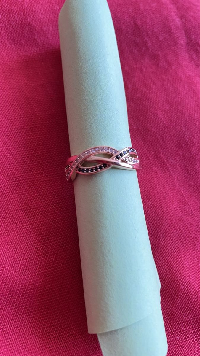 Anelli: Neu! Modeschmuck Infinity Twist Ring Grösse 8 – Nuovo e nell'imballaggio originale da Schaffhausen venduto da sun_k7nm 2