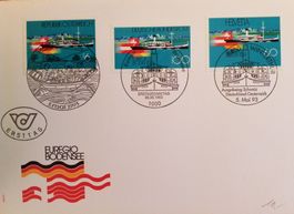 107) FDC 1993, 3-Länder
