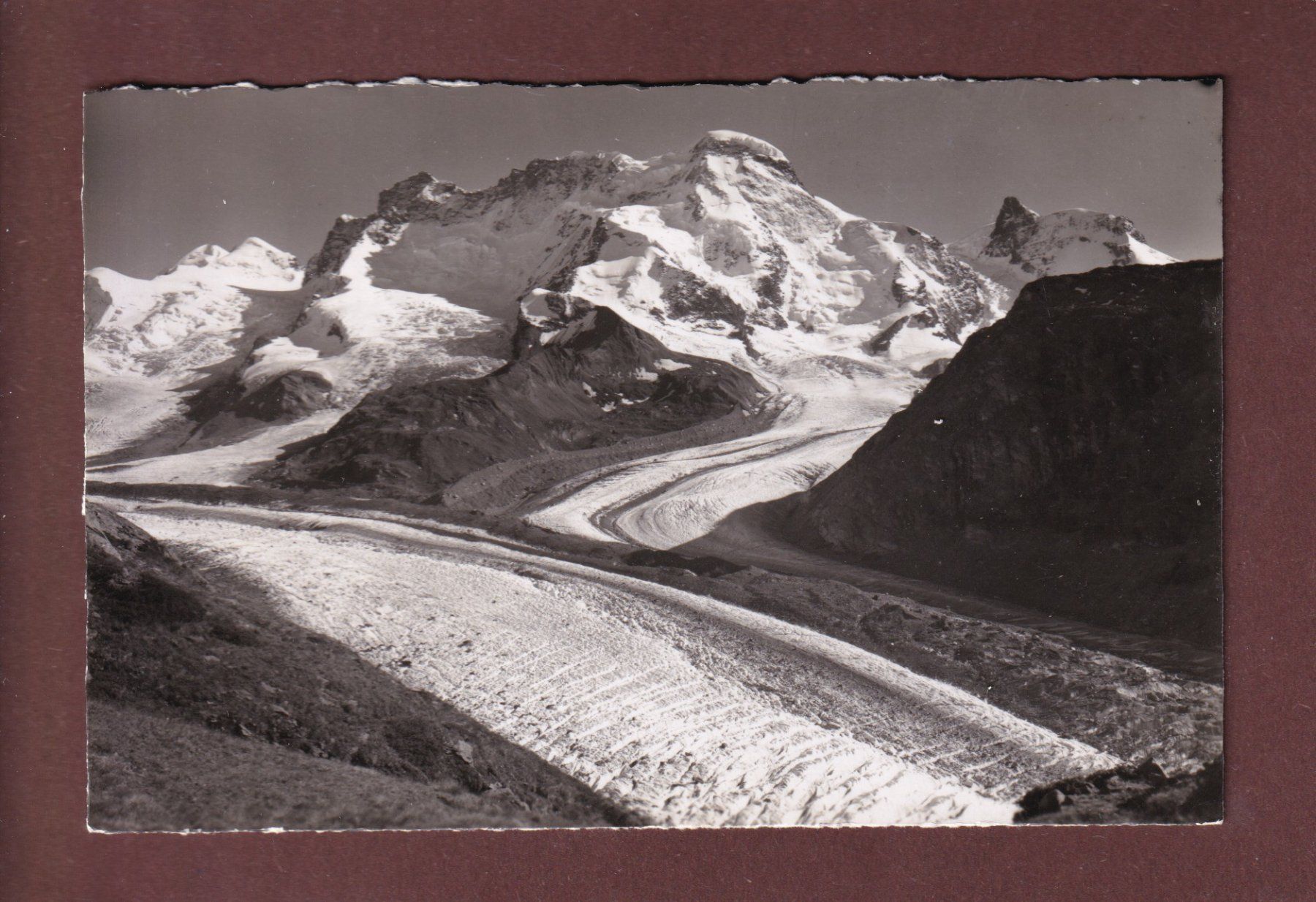 Ansichtskarten: GORNERGLETSCHER und Unter Theodulgletscher – Gebraucht aus Pully von nicecards-shop