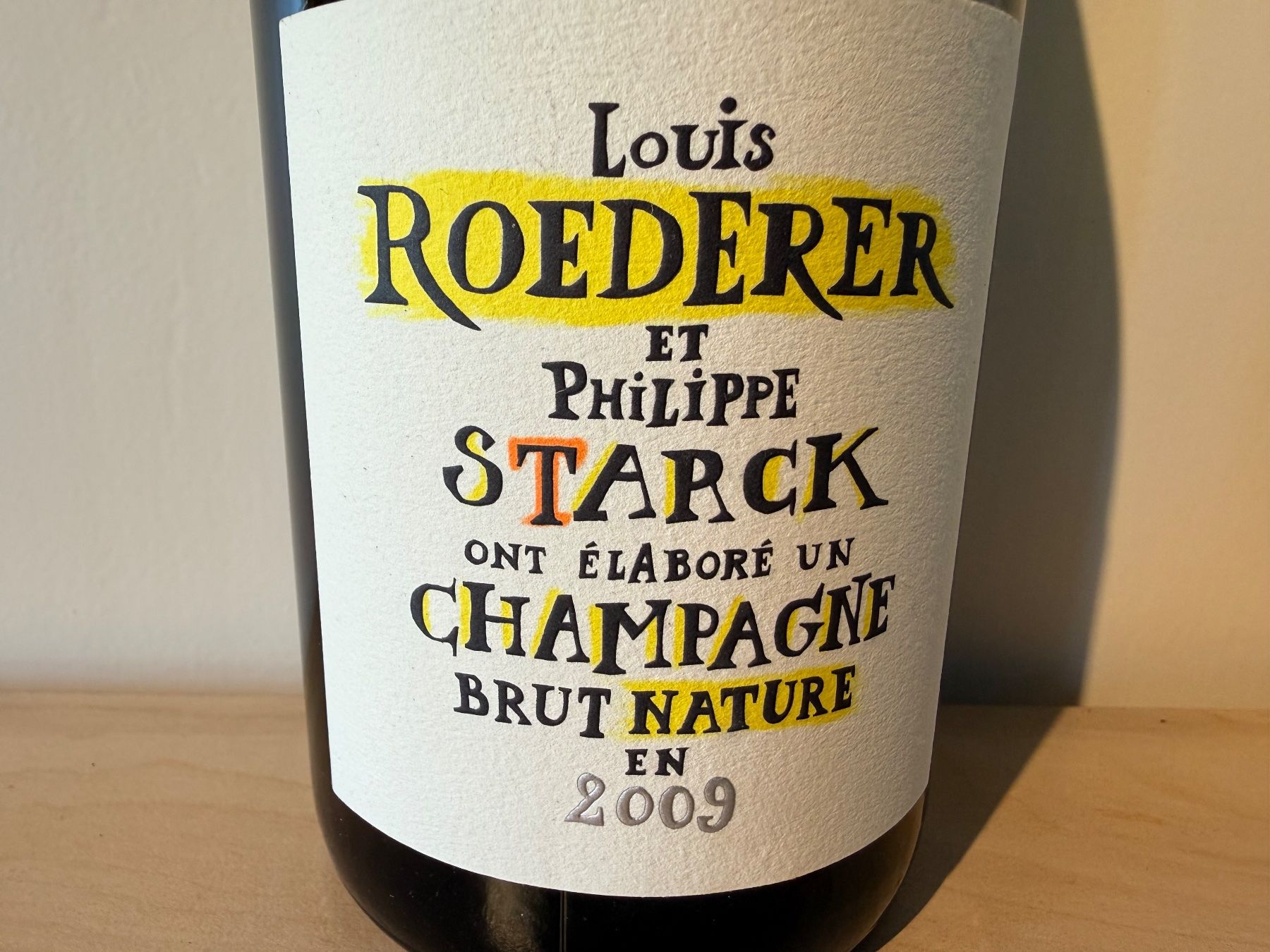 Louis Roederer Vino: 1 Flasche Champagne Philippe STARCK Louis Roederer 2009... – Nuovo e nell'imballaggio originale da Wöschnau venduto da Vinsale 1