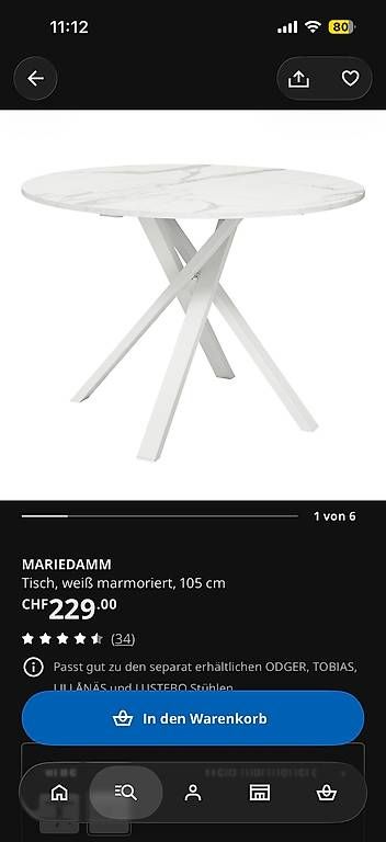 Tables: Esstisch – Neuf avec emballage d'origine à Bern par ilariamaria 1