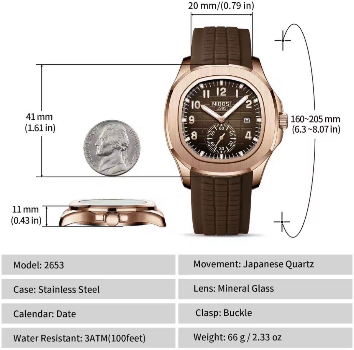 Orologi: Nibosi 1985 – Nuovo e nell'imballaggio originale da Hallwil venduto da Haller_Watch 4