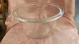 Grande contenitore/vaso di vetro ruvido