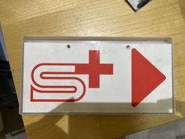 Samariter- Notfallschild, vintage
