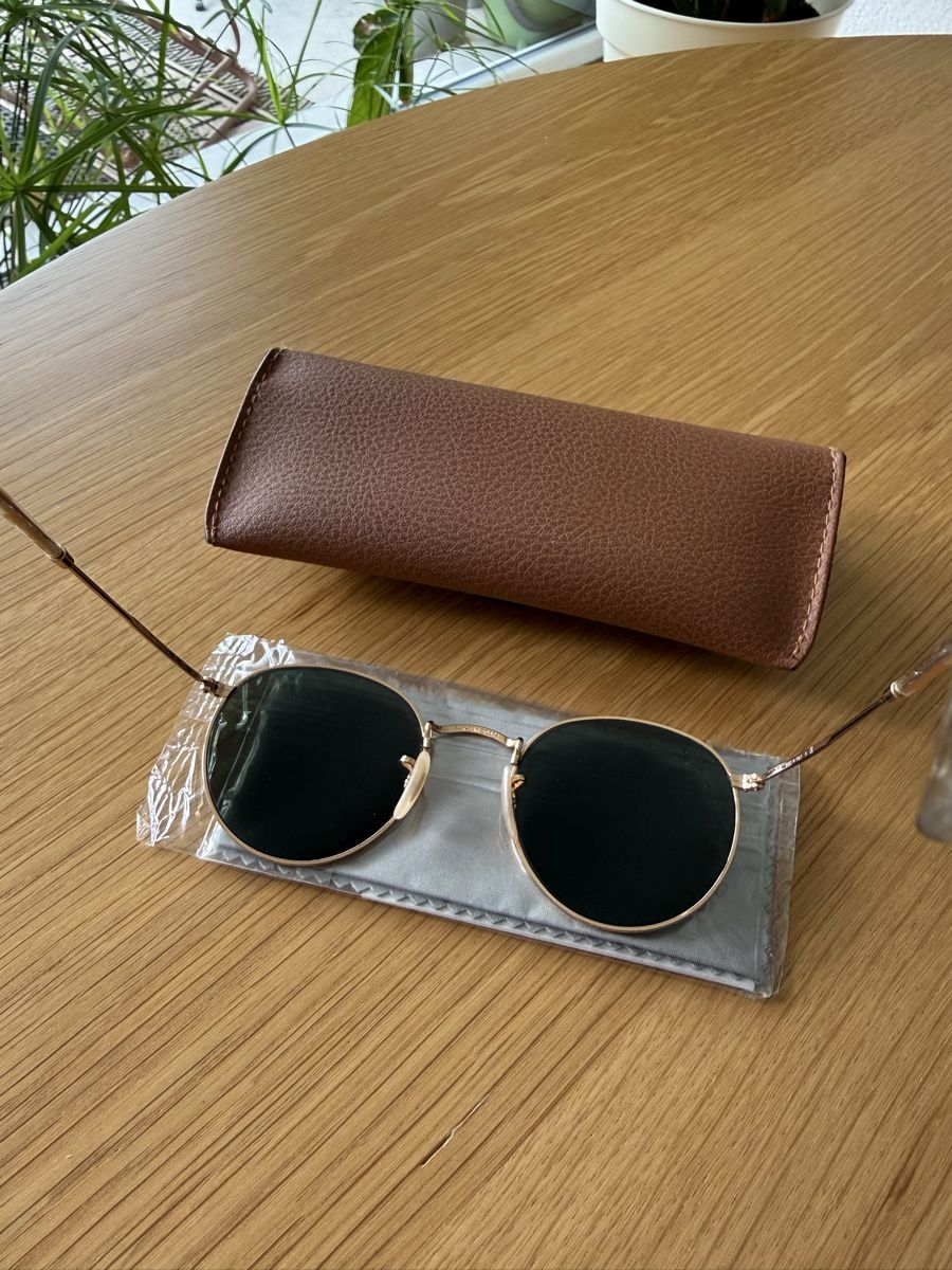 Ray-Ban Occhiali & Lenti: Ray-Ban rondes or comme neuve – Nuovo (secondo la descrizione) da Biel/Bienne venduto da Seelandais_ 2