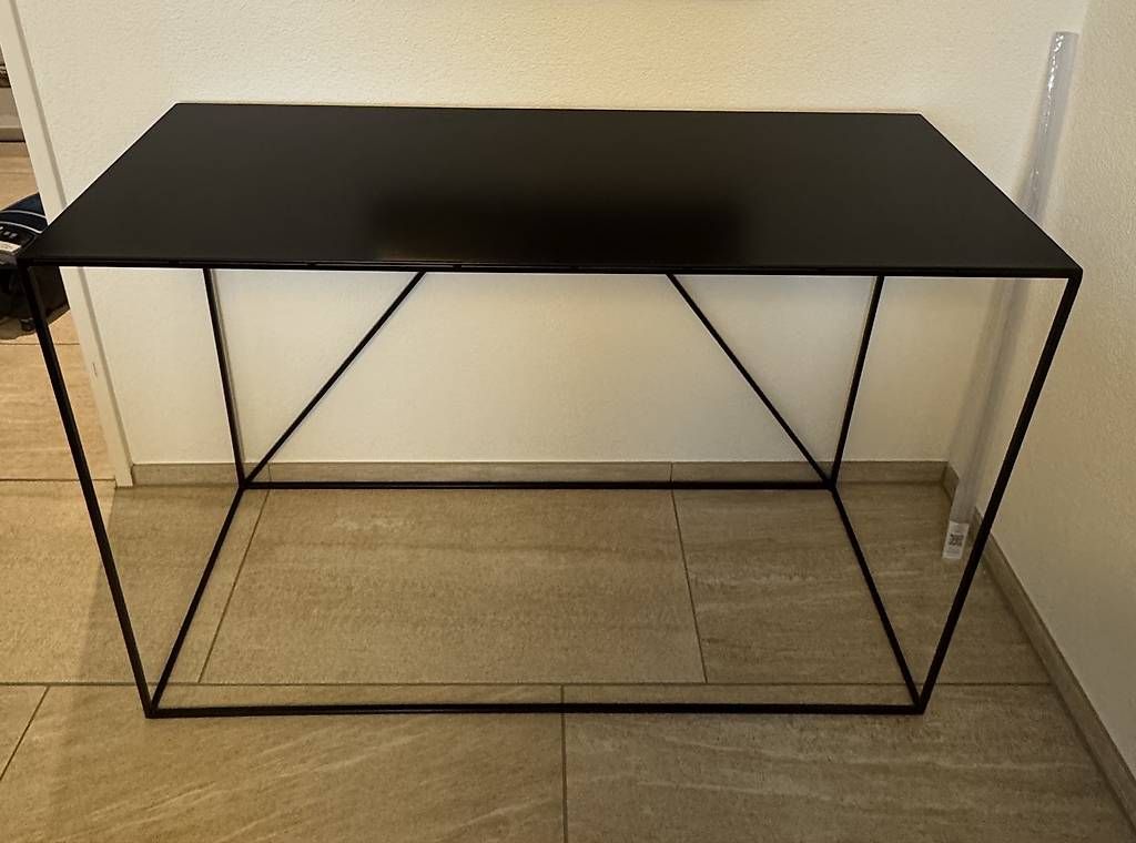 Scaffali: Konsole / Regal aus Metall schwarz  – Usato da Rubigen venduto da Barabaig72 1