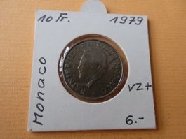 Monaco 1979, 10 Francs