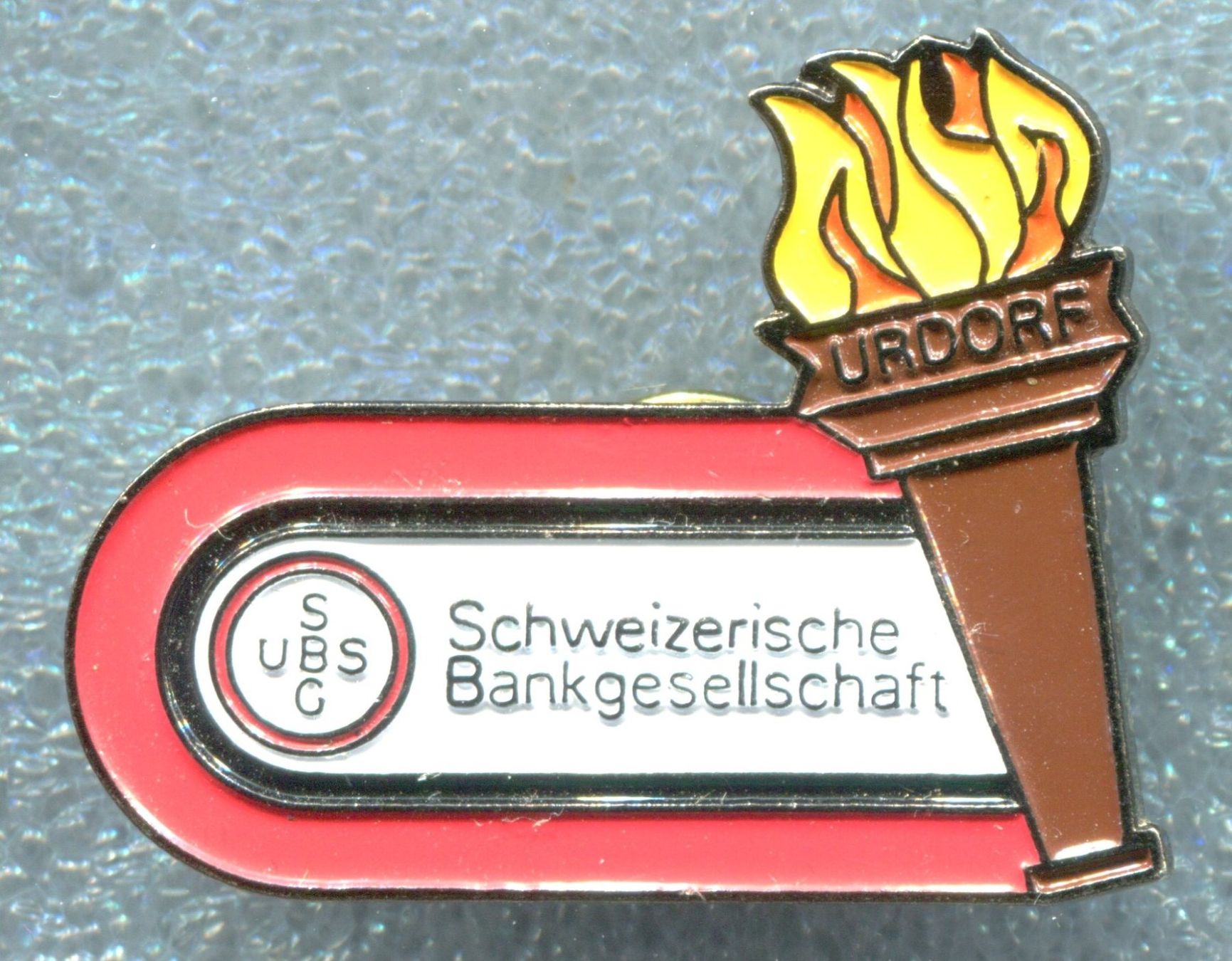 UBS Plaketten & Abzeichen: UBS  URDORF – Gebraucht aus Winterthur von Sammleroase
