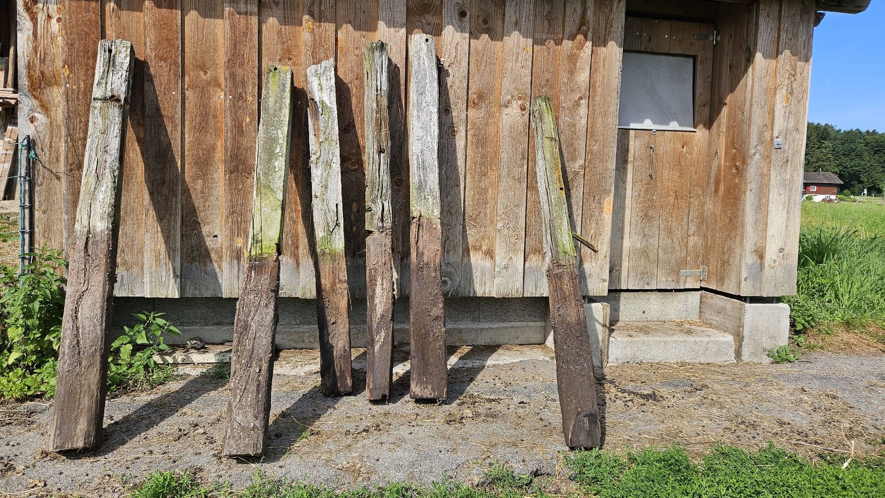 Holzartikel: Eisenbahnschwellen aus Holz – Gebraucht aus Wetzikon ZH von Fagus 1