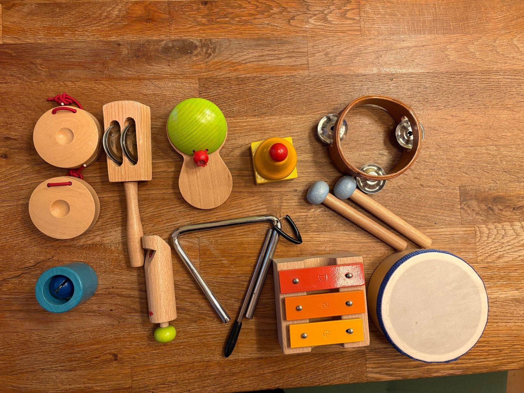 Strumenti musicali: Musikinstrument-Set Holz-Metall – Usato da Wetzikon ZH venduto da Youna01