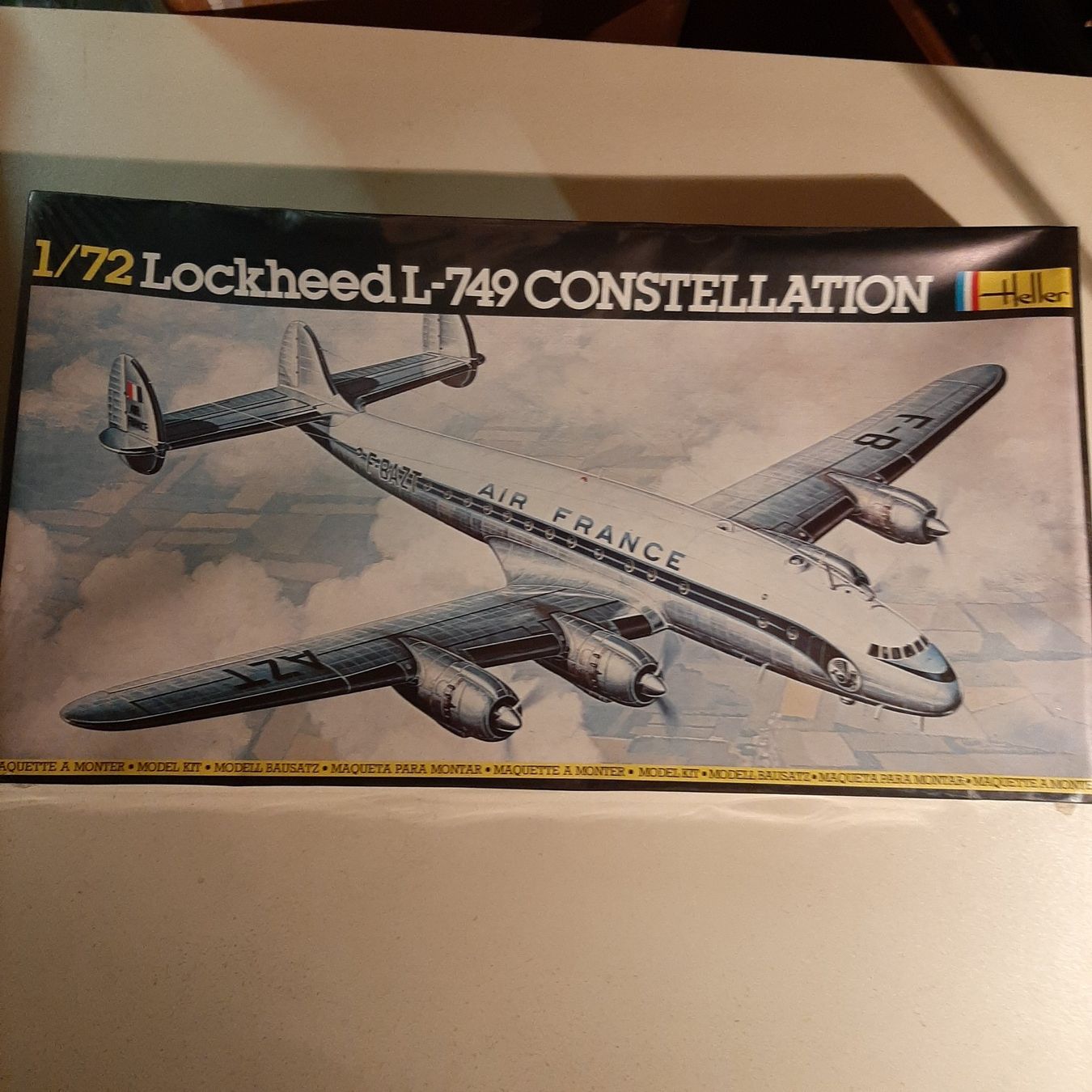 Lockheed Kit di modellismo & Modellini statici: 3479 ... Lockheed L-749 Constellation ... Heller 310 ... NEU – Nuovo e nell'imballaggio originale da Bonstetten venduto da Benibanny59