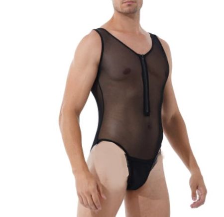 NEUER Erotik Body Netz schwarz für Gr. XS und S - 222206