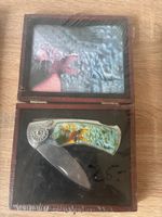 Couteau de collection dinosaures en coffret, NEUF! 50