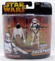 STAR WARS CLONE TROOPER JET BACKPACK REVENGE SITH 2005