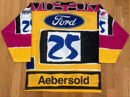 ORIGINAL EV ZUG # 25 AEBERSOLD 1994/95 EVZ FILA XL