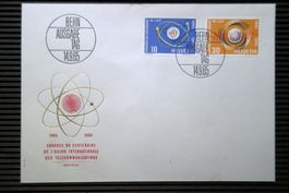 1965 FDC Sondermarken UIT-Kongress