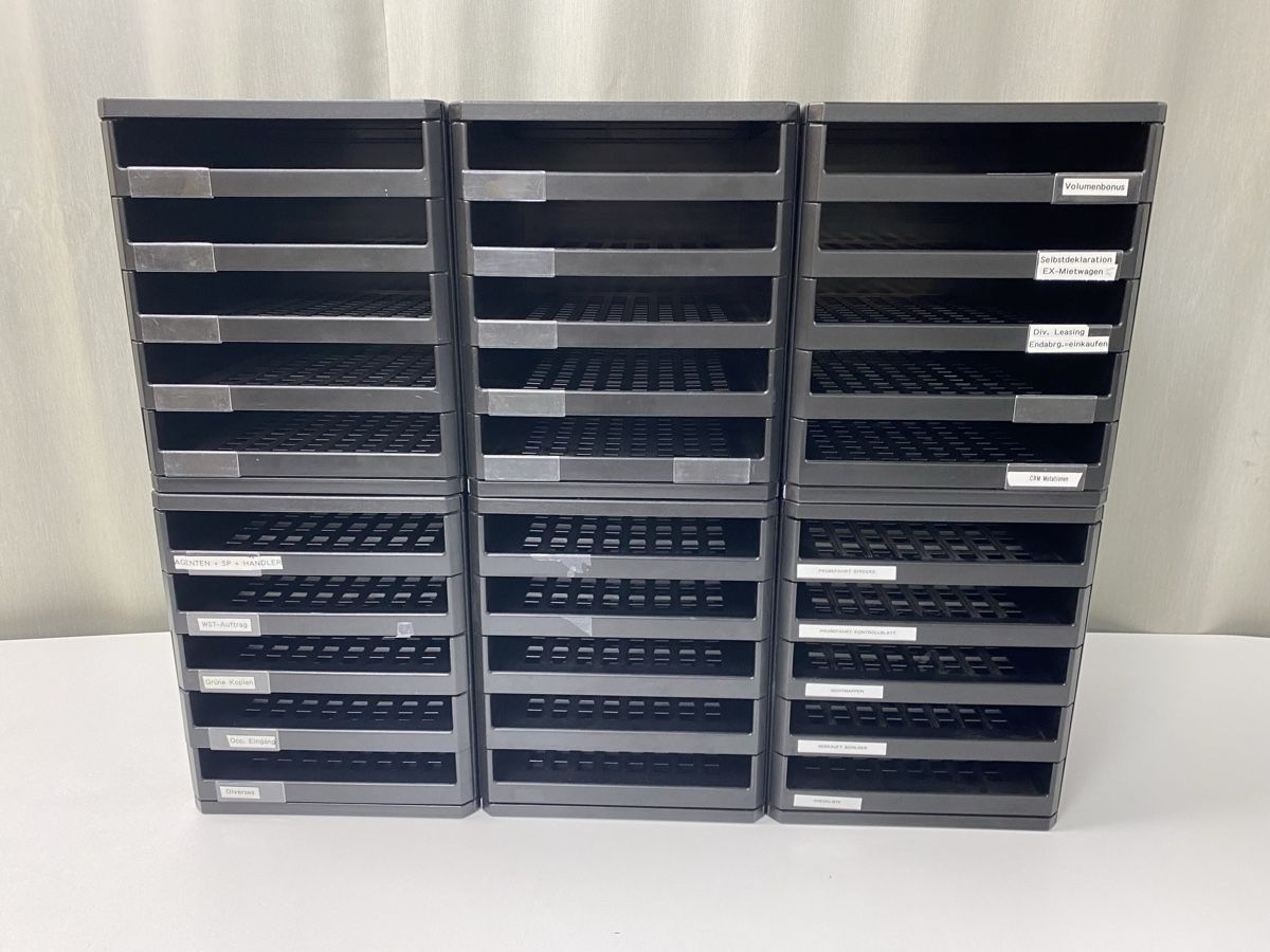 Sistemi di archiviazione: 6 Schubladenboxen Ablagesysthem – Usato da Hägglingen venduto da Karin0802