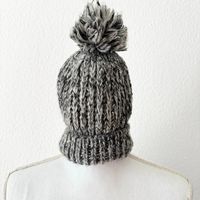 ACCESSORIZE Bonnet Gris avec Paillettes